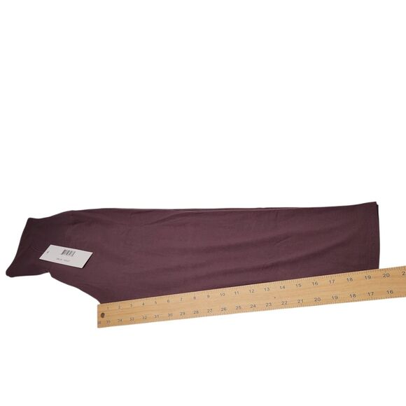 COMFYFOREVER Wome Comfy Capri Leggings One Size High Waist Stretch Pants Violet - Picture 8 of 10